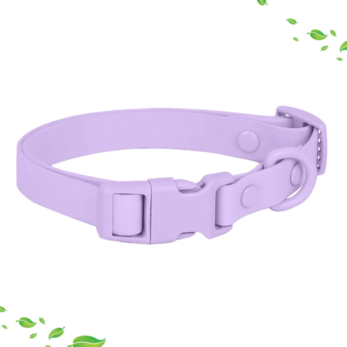 Macaron Colored Waterproof Dog Collar