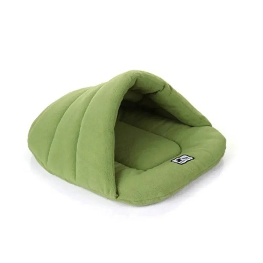 Warm Fleece Pet Sleeping Bag Bed