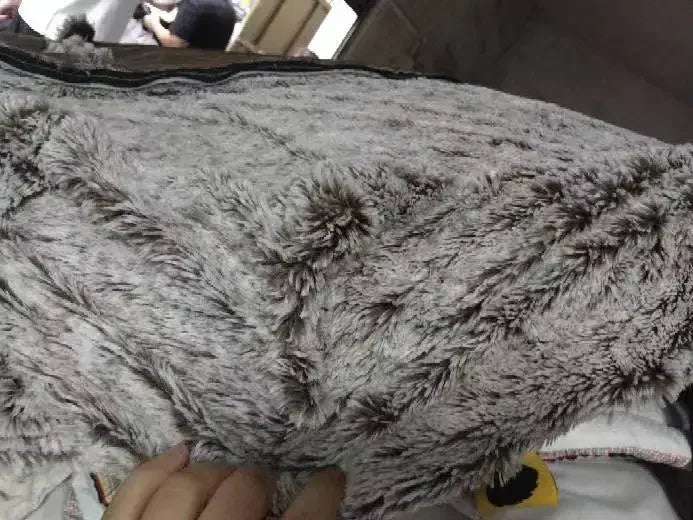 Large Winter Warm Plush Dog Bed