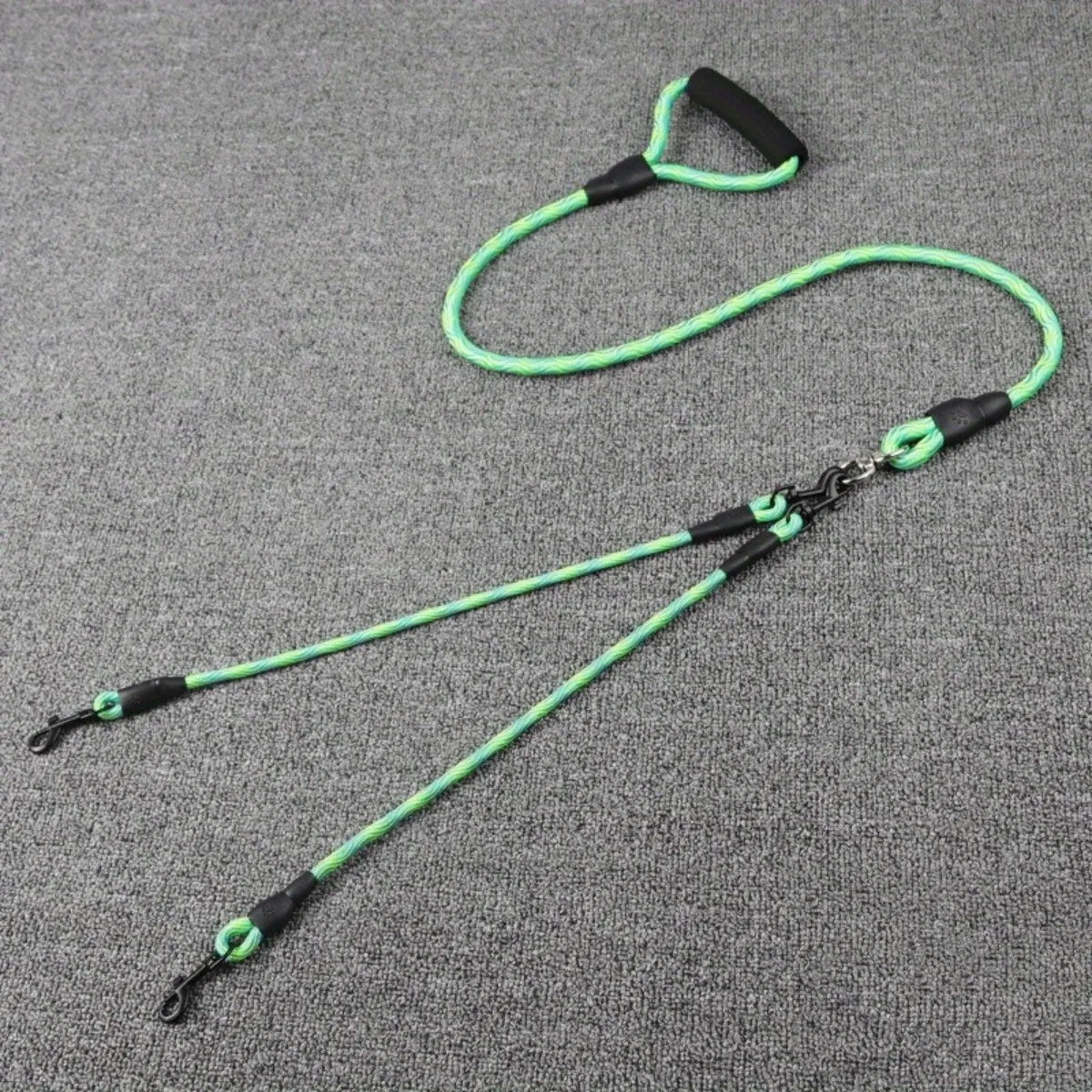 Dual-Head Anti-Tangle Dog Walking Leash