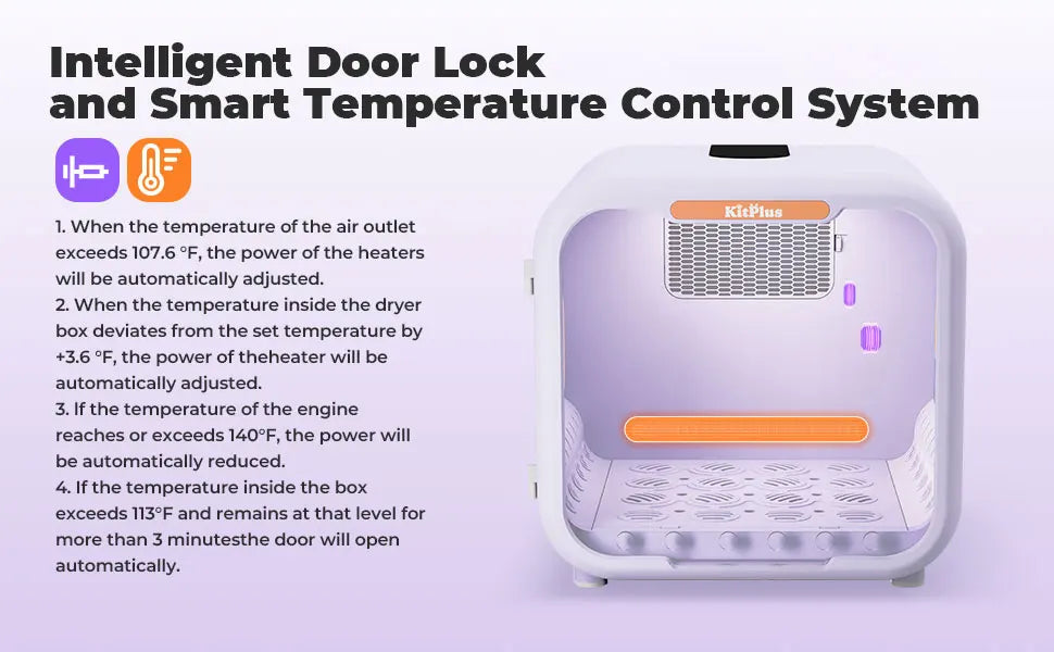 71L Ultra Quiet Pet Dryer Box