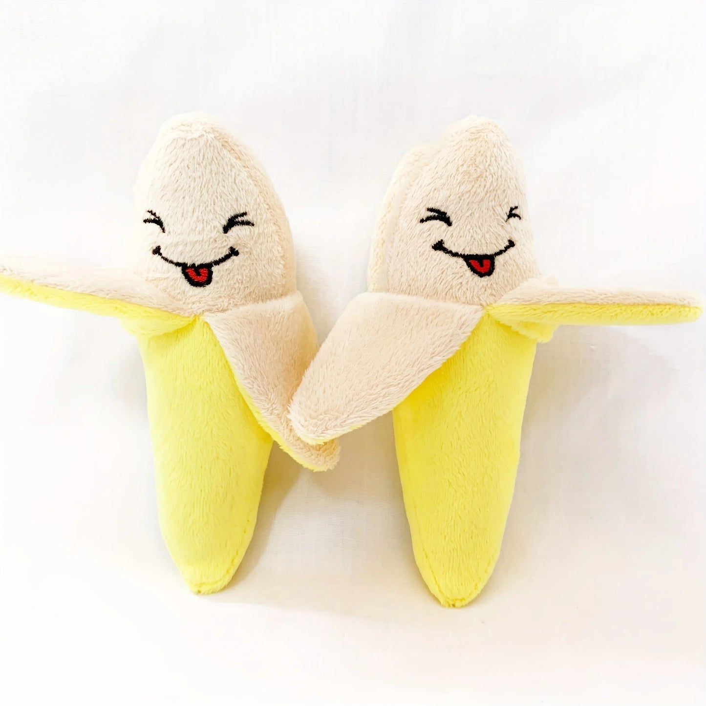 Plush Squeaky Puppy Chew Toys Set