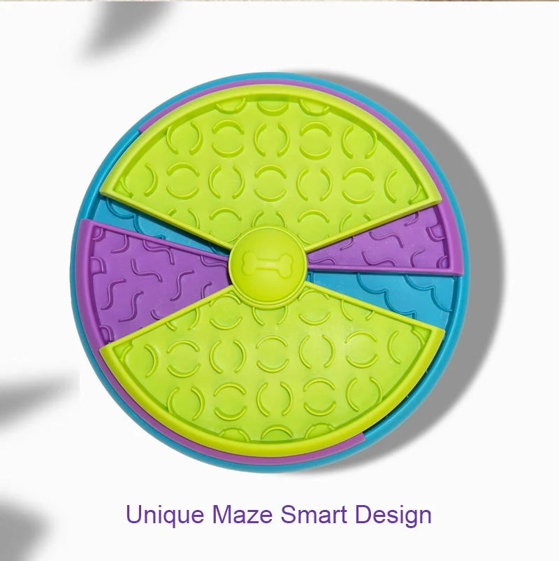 Booteely 3-Level Slow Feeder Dog Bowl