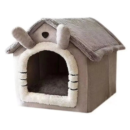 All-Season Removable Dog House Bed