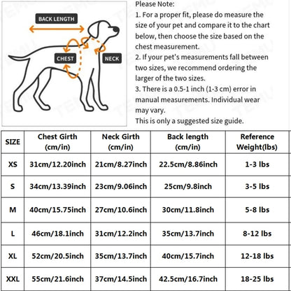 Summer Security Dog Vest T-Shirt