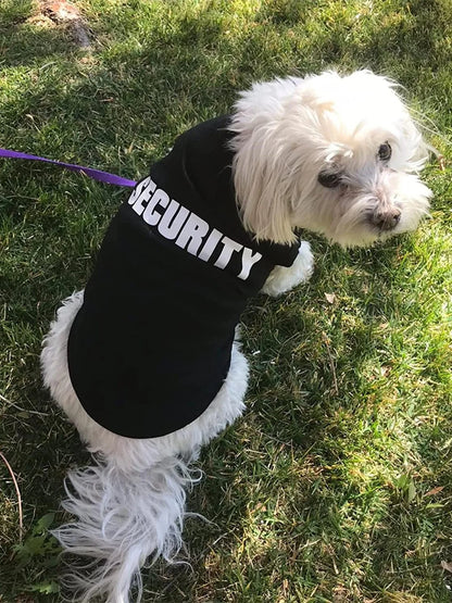 Summer Security Dog Vest T-Shirt