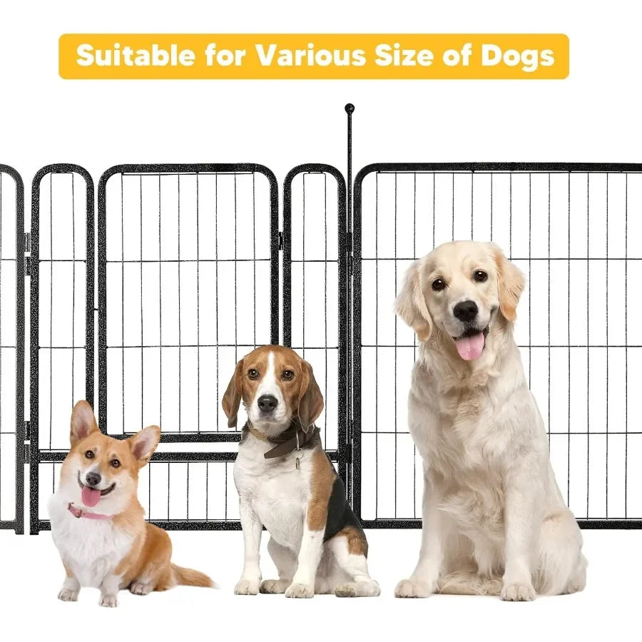 101.6cm 16-Piece Outdoor Dog Playpen