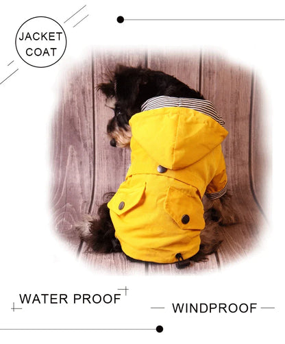 Waterproof Winter Dog Raincoat for Large Dogs
