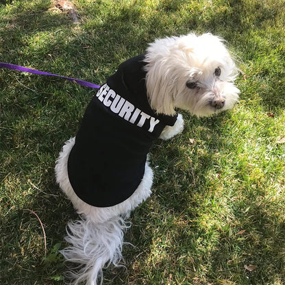Summer Security Dog Vest T-Shirt