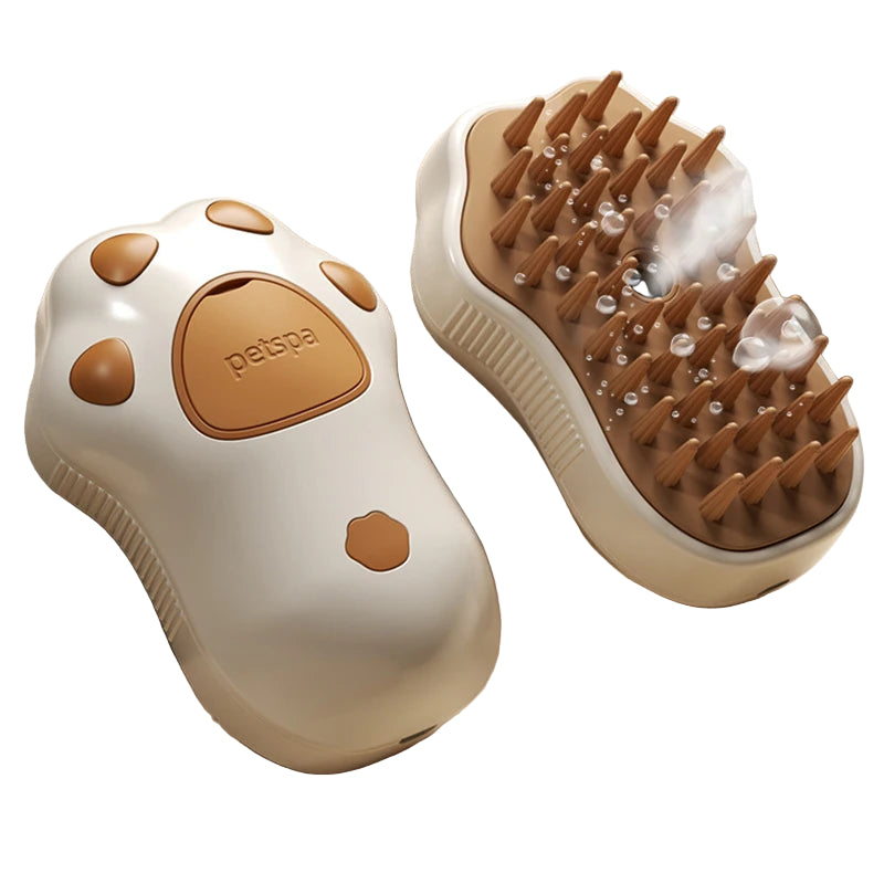 3-in-1 Electric Steam Pet Grooming Brush