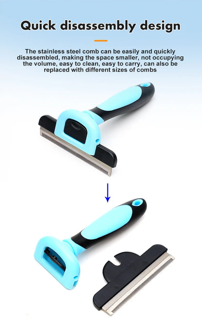 Stainless Steel Dematting Comb for Pets