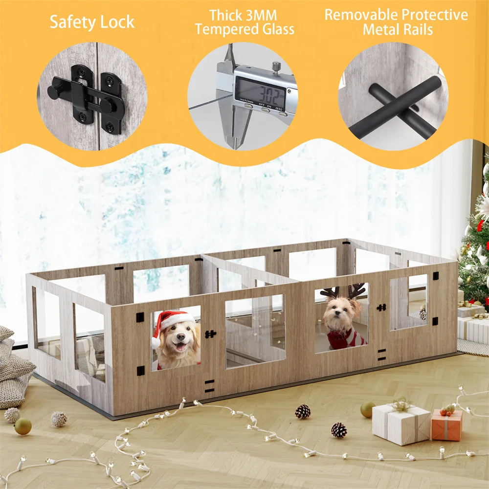 XXL Indoor Dog Whelping Box Playpen