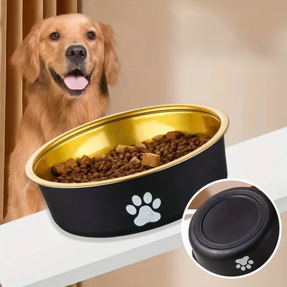 Anti-Slip Stainless Steel Dog Feeding Bowl