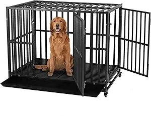 42-Inch Heavy Duty Metal Dog Crate