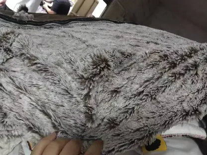 Large Winter Warm Plush Dog Bed