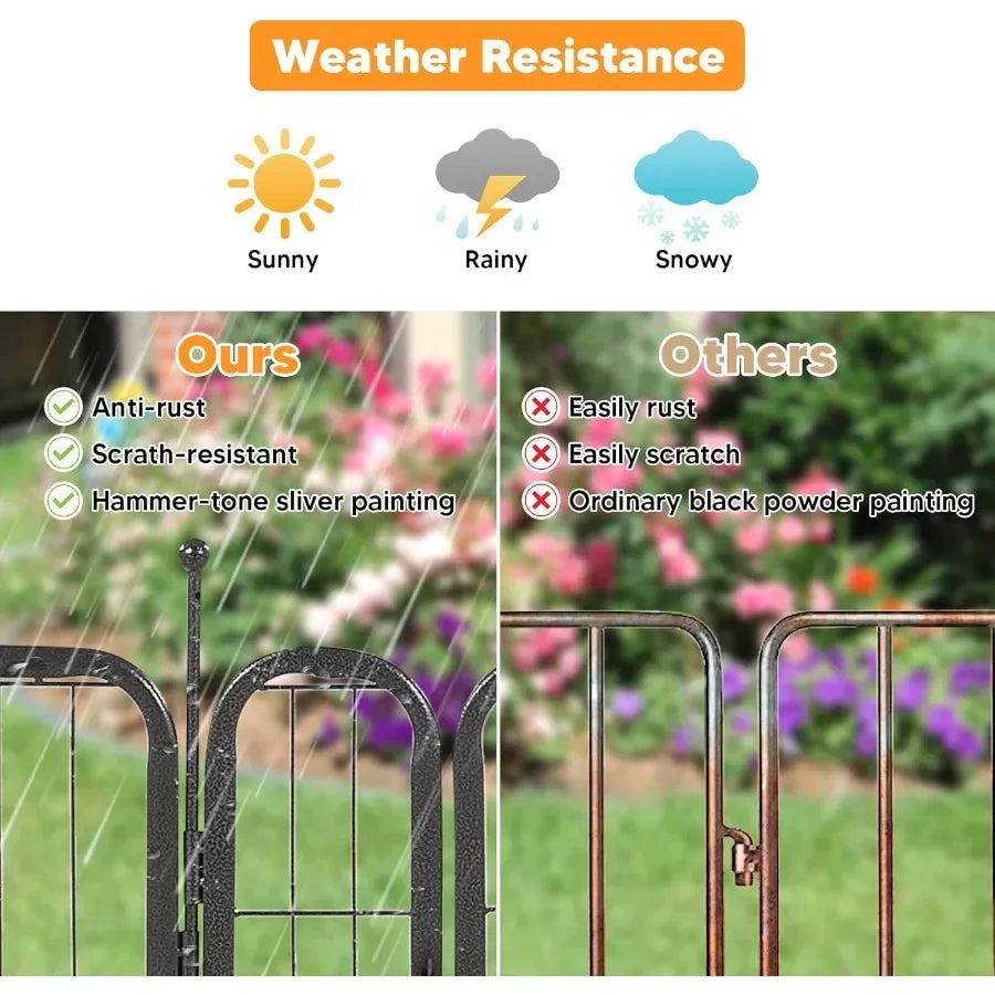 101.6cm 16-Piece Outdoor Dog Playpen