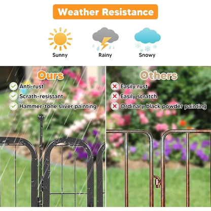 101.6cm 16-Piece Outdoor Dog Playpen