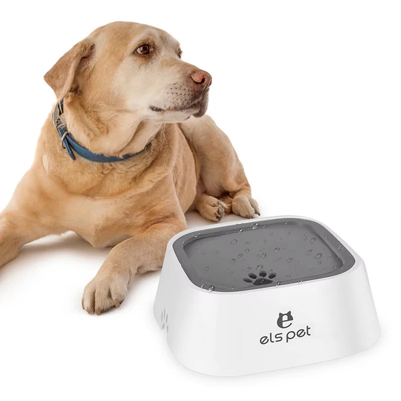 Anti-Spill Floating Dog Water Bowl