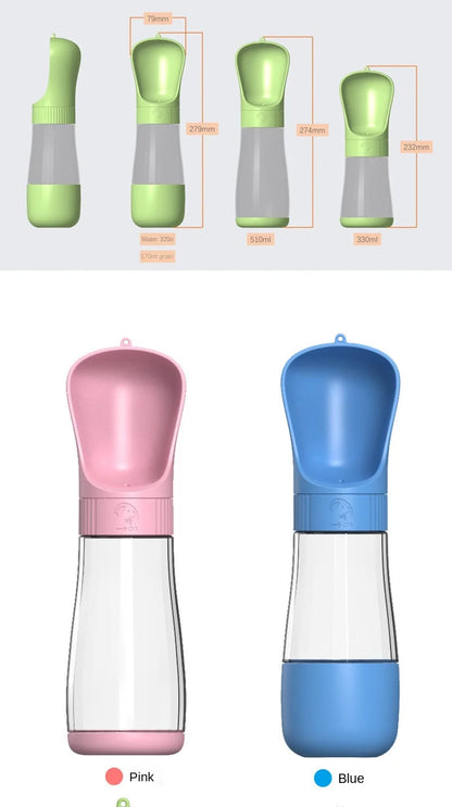 Portable Pet Water Bottle for Dogs