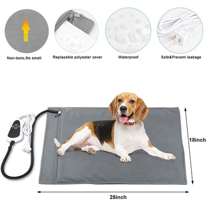 Waterproof Electric Heated Pet Bed Mat