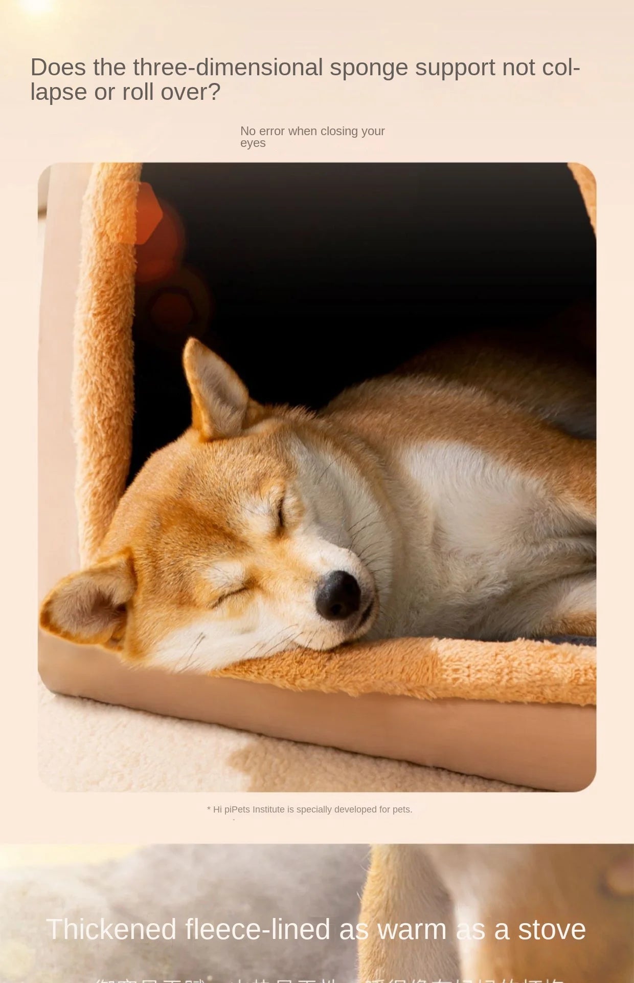 Winter Warm Medium & Large Dog House