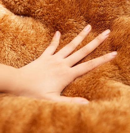 Autumn Winter 3D Curved Pet House Mat