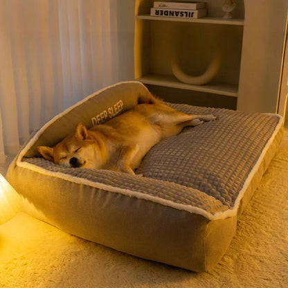 Autumn Winter Plush Dog & Cat House Mat