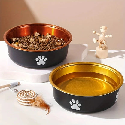Anti-Slip Stainless Steel Dog Feeding Bowl