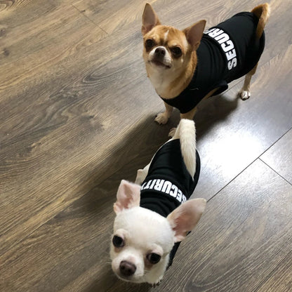 Summer Security Dog Vest T-Shirt