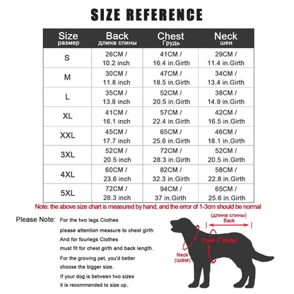 Waterproof Winter Dog Raincoat for Large Dogs