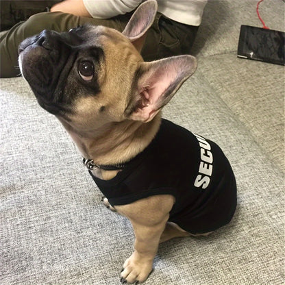 Summer Security Dog Vest T-Shirt