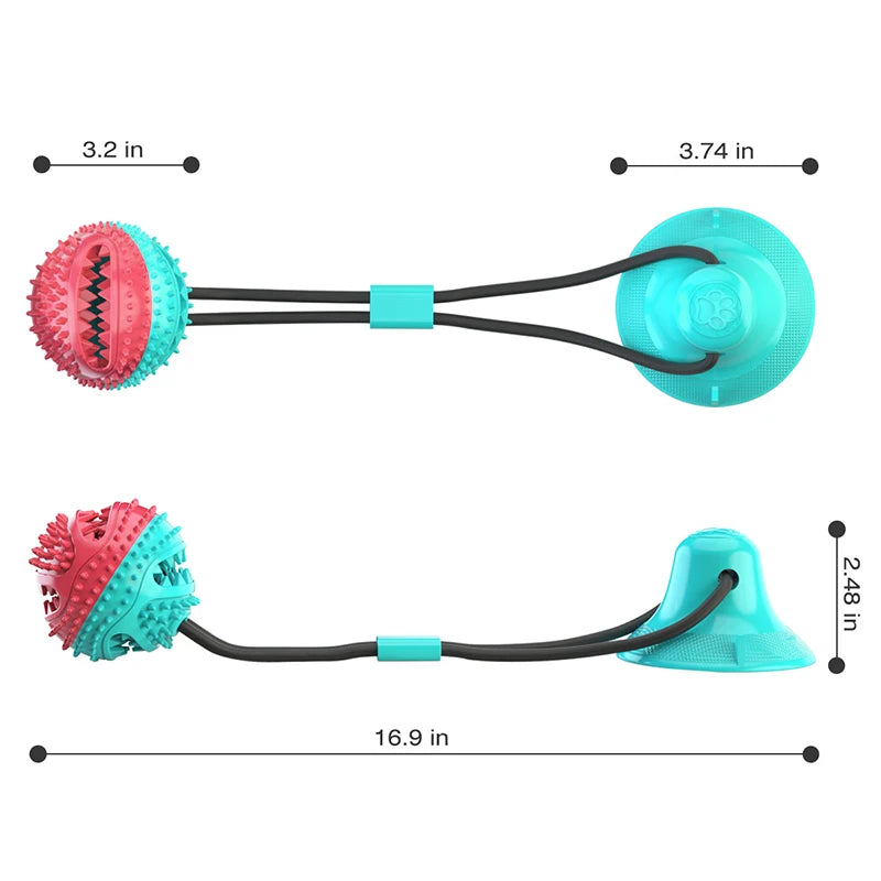 Interactive Suction Rope Dog Chew Toy