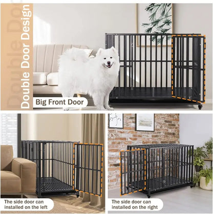42-Inch Heavy Duty Metal Dog Crate
