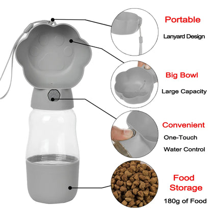 Portable Leakproof Dog & Cat Water Bottle