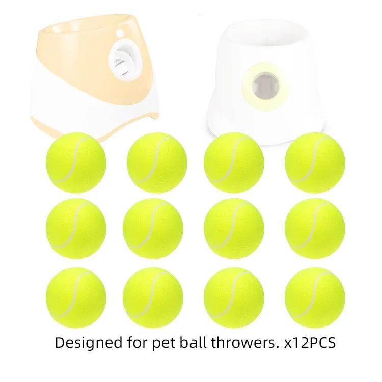 Tennis Launcher Balls for Dogs Set