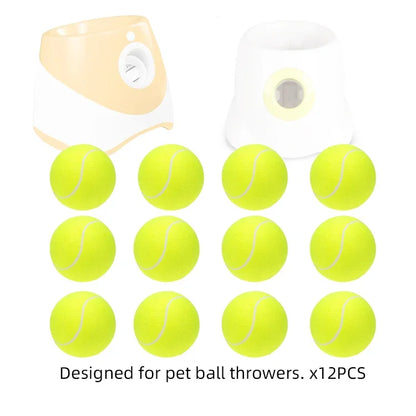 Tennis Launcher Balls for Dogs Set