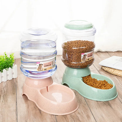 Large Capacity Automatic Pet Feeder Bowl