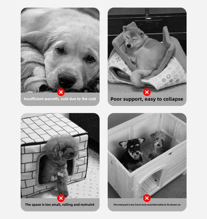 Autumn Winter Plush Dog & Cat House Mat