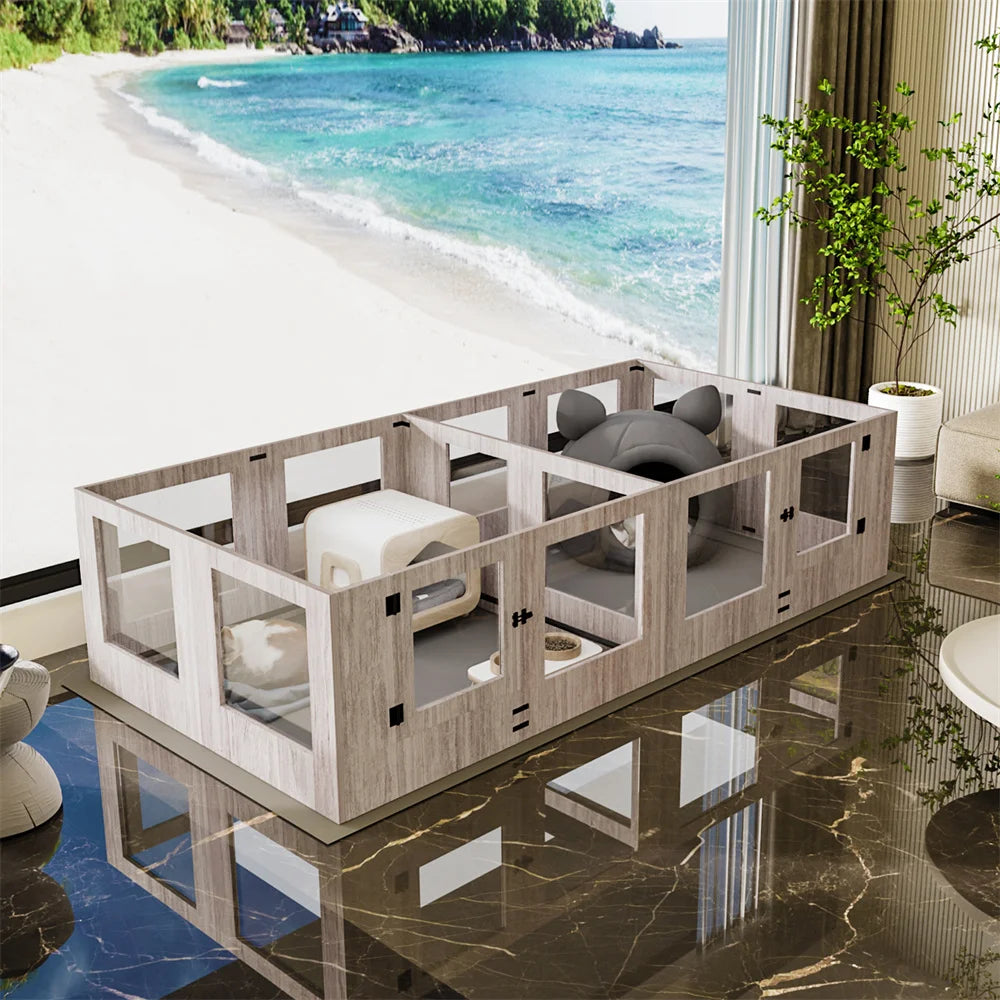 XXL Indoor Dog Whelping Box Playpen