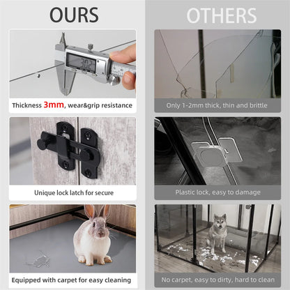 XXL Indoor Dog Whelping Box Playpen