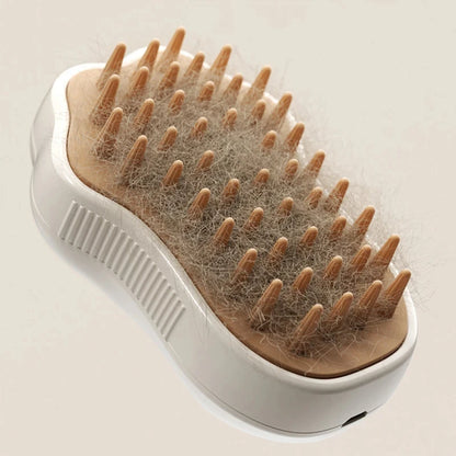 3-in-1 Electric Steam Pet Grooming Brush