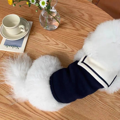 Cute Stripe Polo Shirt for Dogs