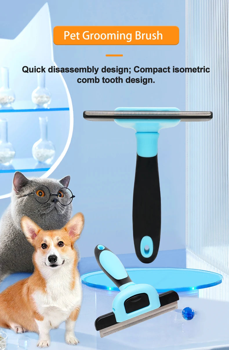 Stainless Steel Dematting Comb for Pets