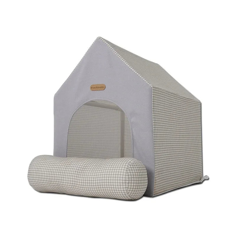 Foldable Winter Warm Pet House Bed