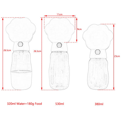 Portable Leakproof Dog & Cat Water Bottle