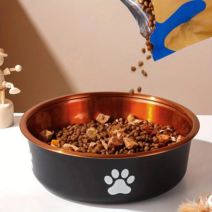 Anti-Slip Stainless Steel Dog Feeding Bowl