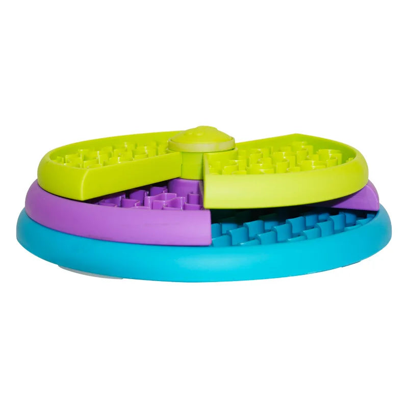 Booteely 3-Level Slow Feeder Dog Bowl