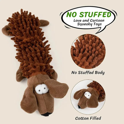 Plush Squeaky Dog Chew Toy