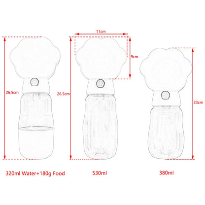 Portable Leakproof Dog & Cat Water Bottle