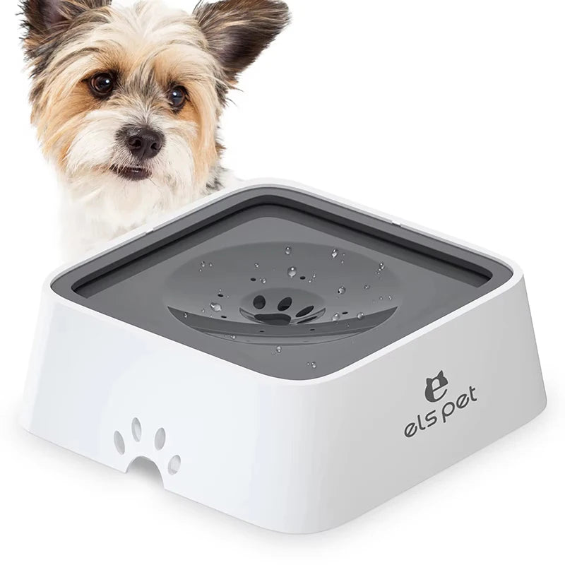Anti-Spill Floating Dog Water Bowl